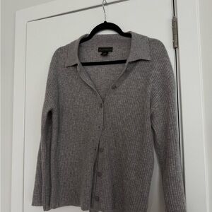 Cashmere Gray Cardigan